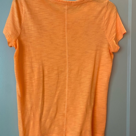 GAP Women's Orange T-Shirt - Picture 4 of 5